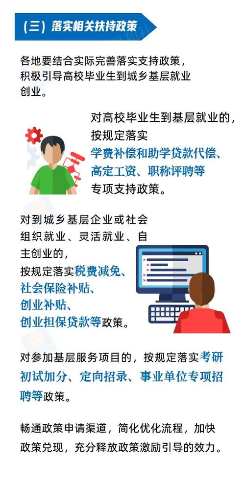 到城鄉基層就業創業，高校畢業生這些服務和保障別錯過